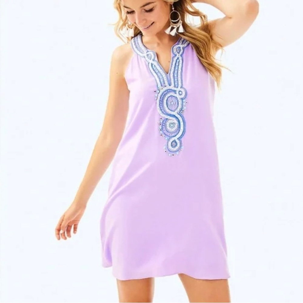 Lilly Pulitzer Valli Soft Shift in Light Lilac Verbena